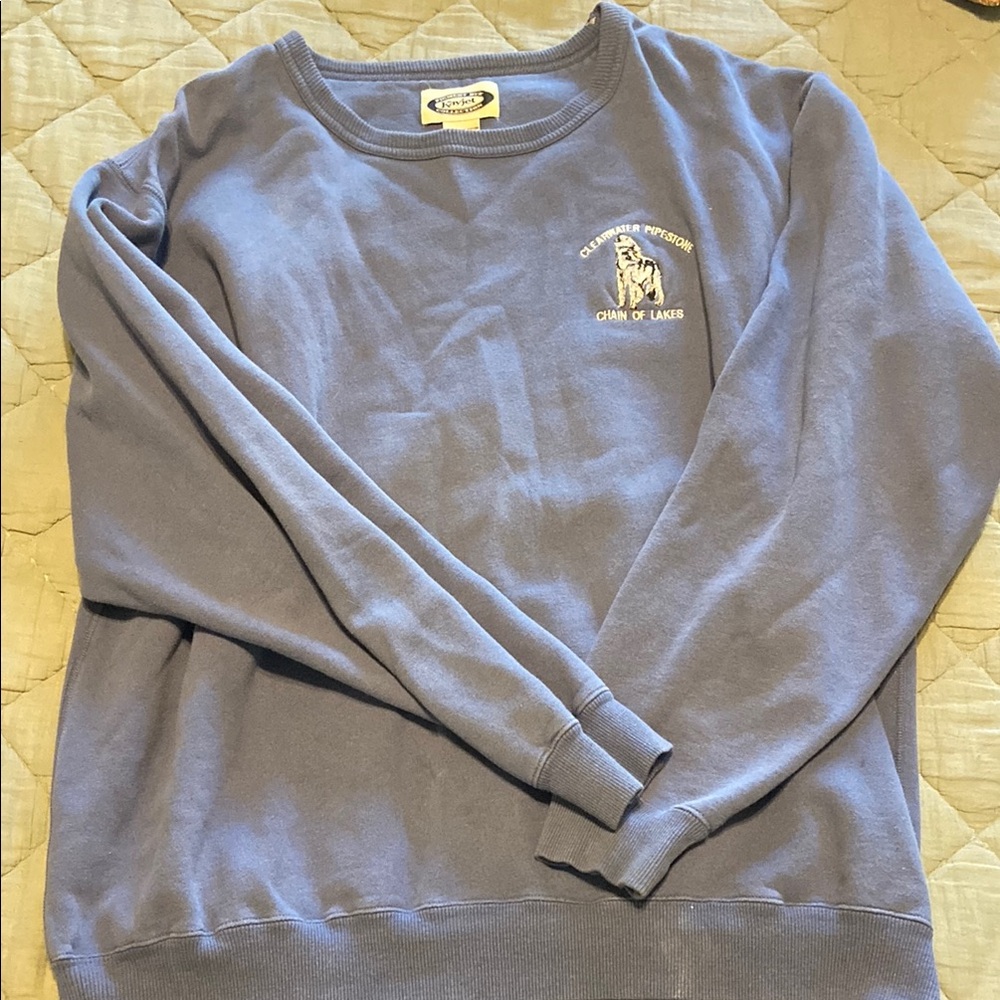 Chain of Lakes Blue Sweater